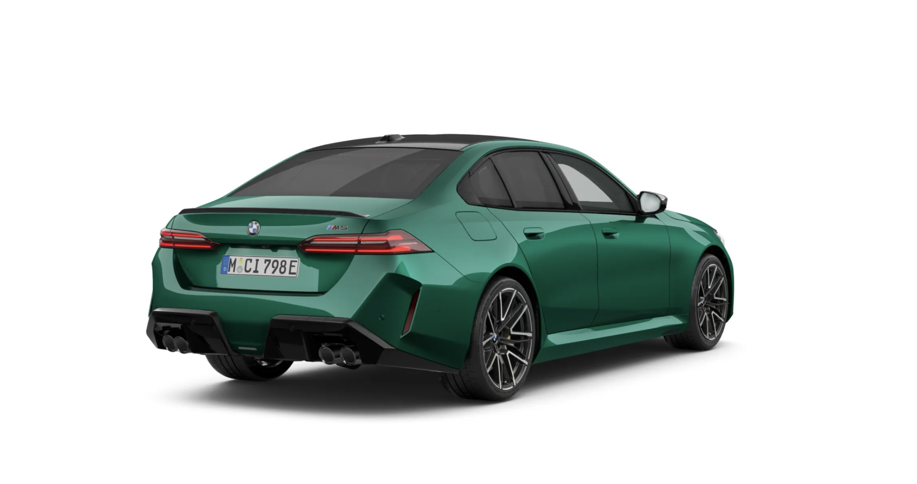 BMW M5 SEDAN | nový model | V8 biturbo hybrid 727 koní | super sportovní hybridní sedan | novinka ve výrobě | zelená s hnědou kůží | maximální výbava | první nové auto | velká sleva | nákup online | AUTOiBUY.com